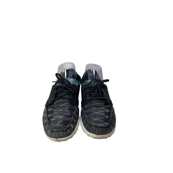 Skechers Boat Shoes Women's Size 9 Black On-the-GO Goga Seaside Black Lace Up - Picture 5 of 10